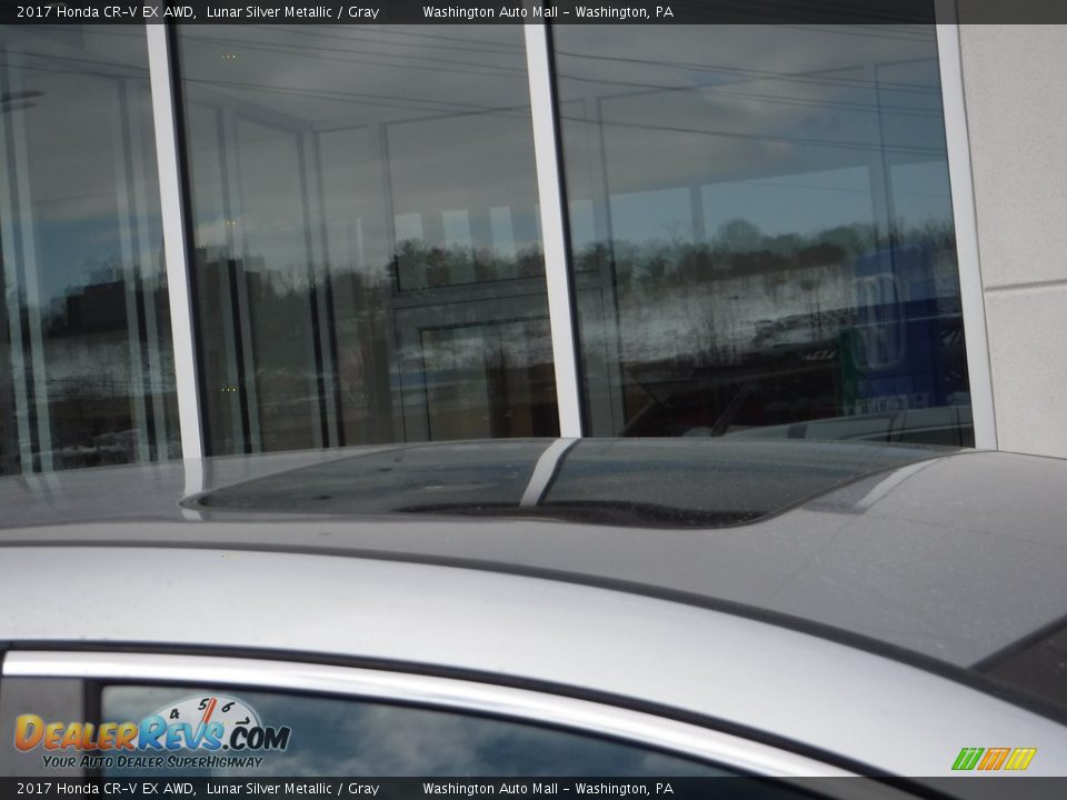 2017 Honda CR-V EX AWD Lunar Silver Metallic / Gray Photo #4