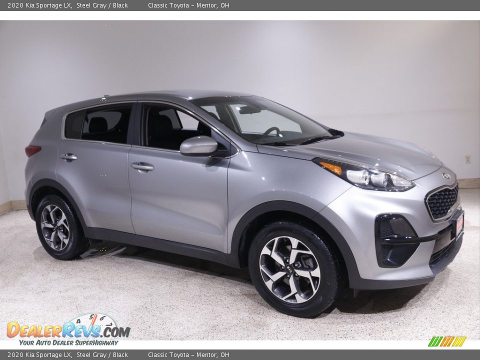2020 Kia Sportage LX Steel Gray / Black Photo #1