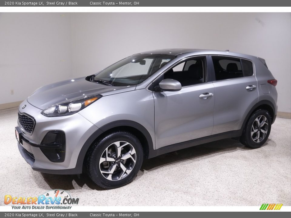 2020 Kia Sportage LX Steel Gray / Black Photo #3