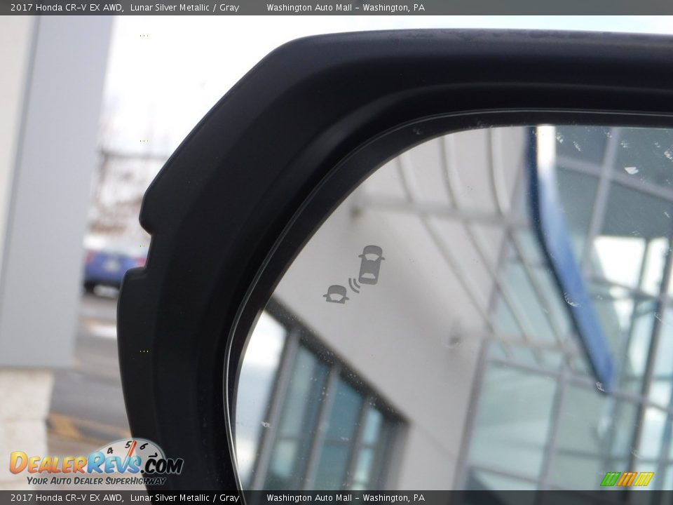 2017 Honda CR-V EX AWD Lunar Silver Metallic / Gray Photo #8