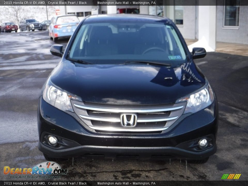 2013 Honda CR-V EX AWD Crystal Black Pearl / Black Photo #5