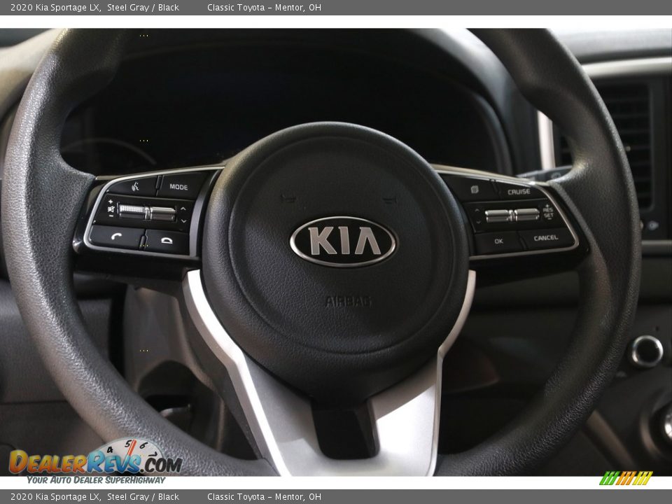 2020 Kia Sportage LX Steel Gray / Black Photo #7