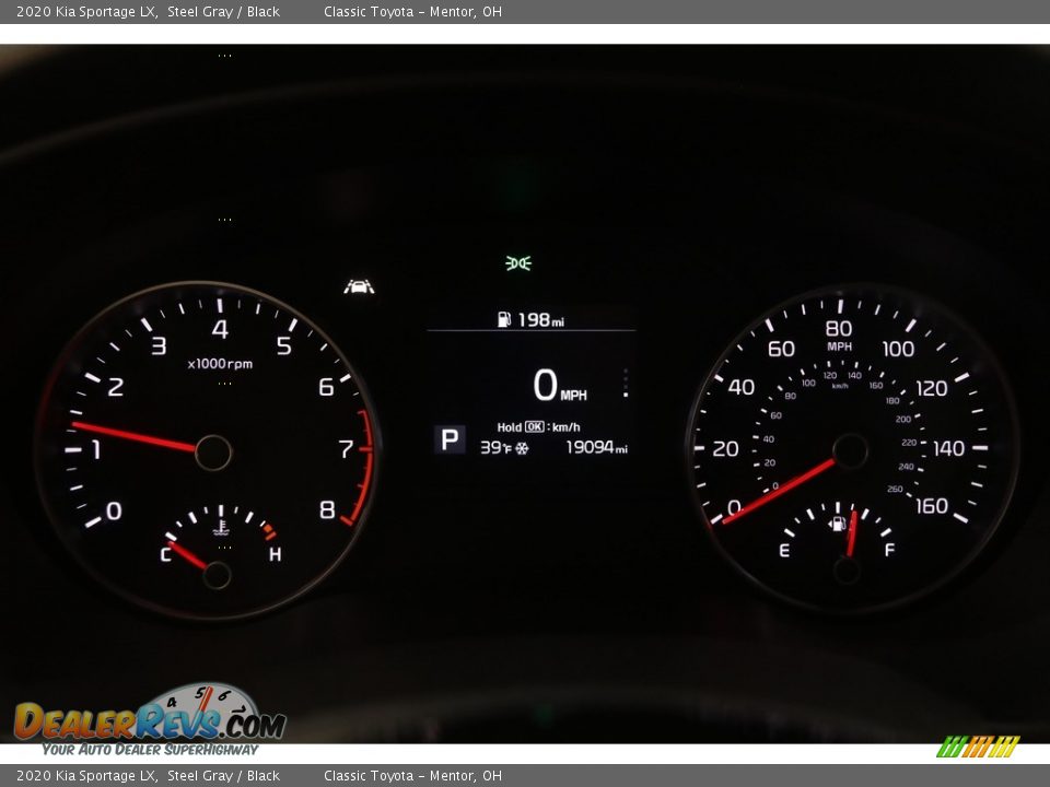 2020 Kia Sportage LX Steel Gray / Black Photo #8