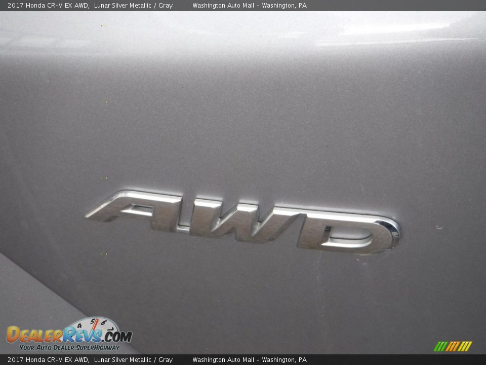 2017 Honda CR-V EX AWD Lunar Silver Metallic / Gray Photo #12