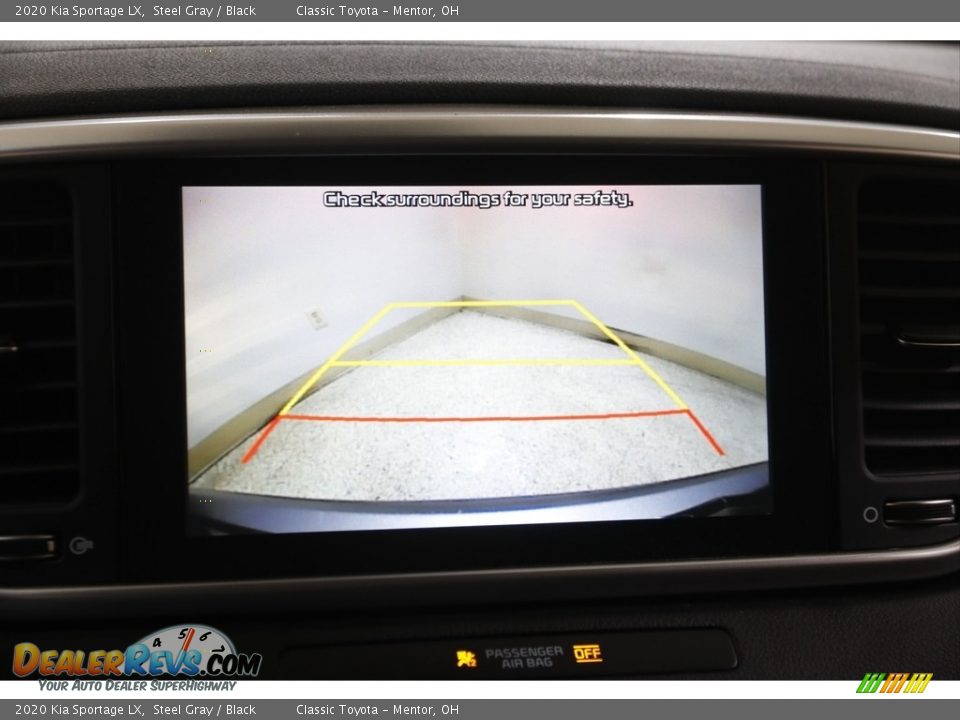 2020 Kia Sportage LX Steel Gray / Black Photo #11