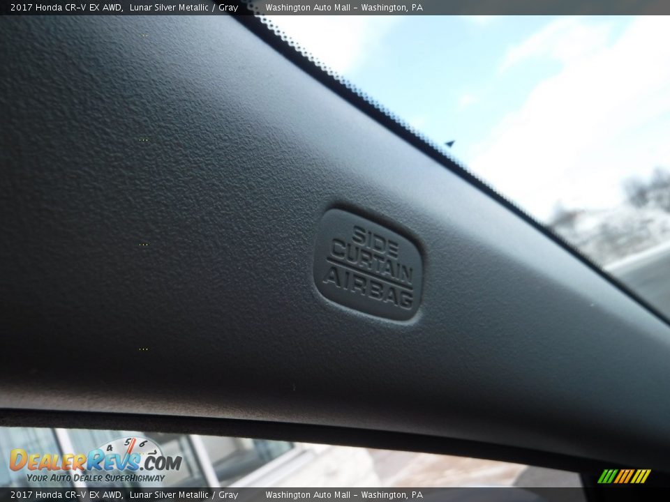 2017 Honda CR-V EX AWD Lunar Silver Metallic / Gray Photo #19