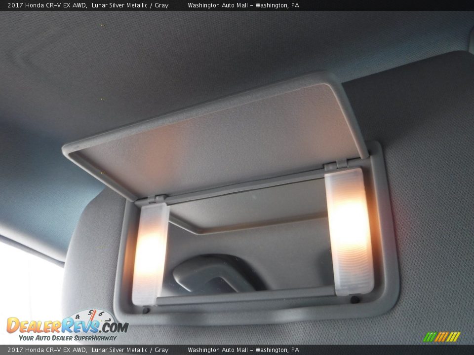 2017 Honda CR-V EX AWD Lunar Silver Metallic / Gray Photo #20