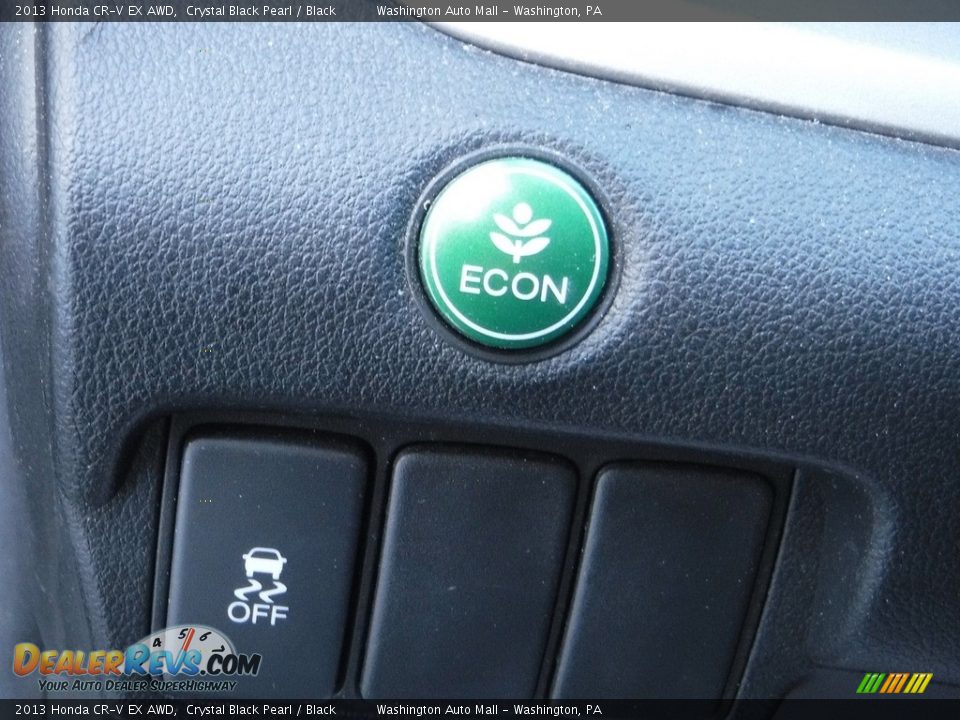 2013 Honda CR-V EX AWD Crystal Black Pearl / Black Photo #14