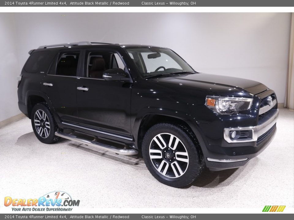 2014 Toyota 4Runner Limited 4x4 Attitude Black Metallic / Redwood Photo #1