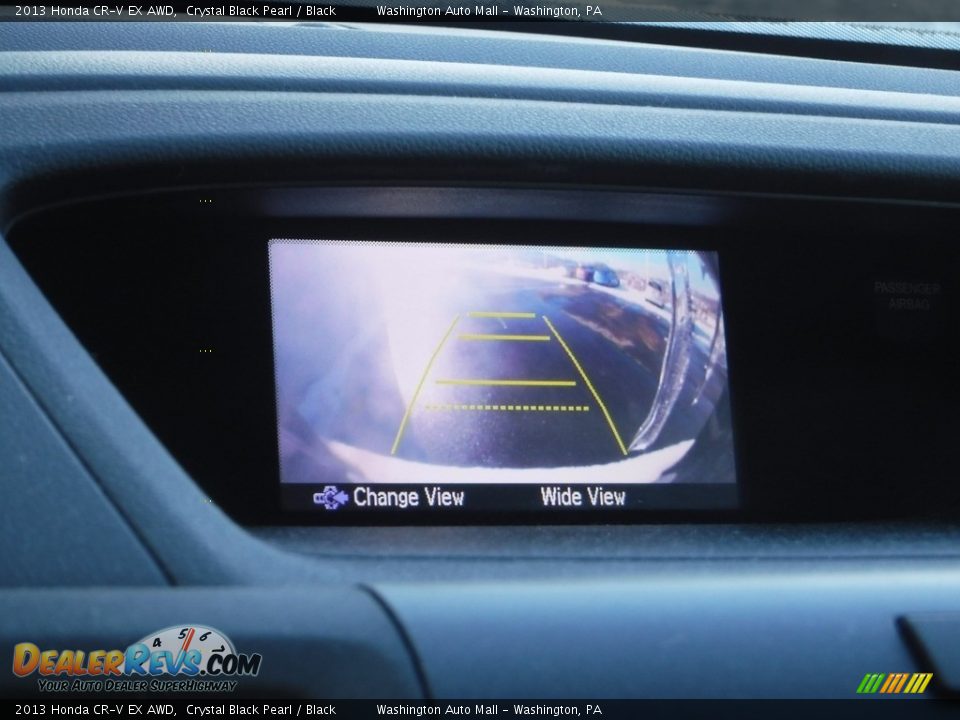 2013 Honda CR-V EX AWD Crystal Black Pearl / Black Photo #17