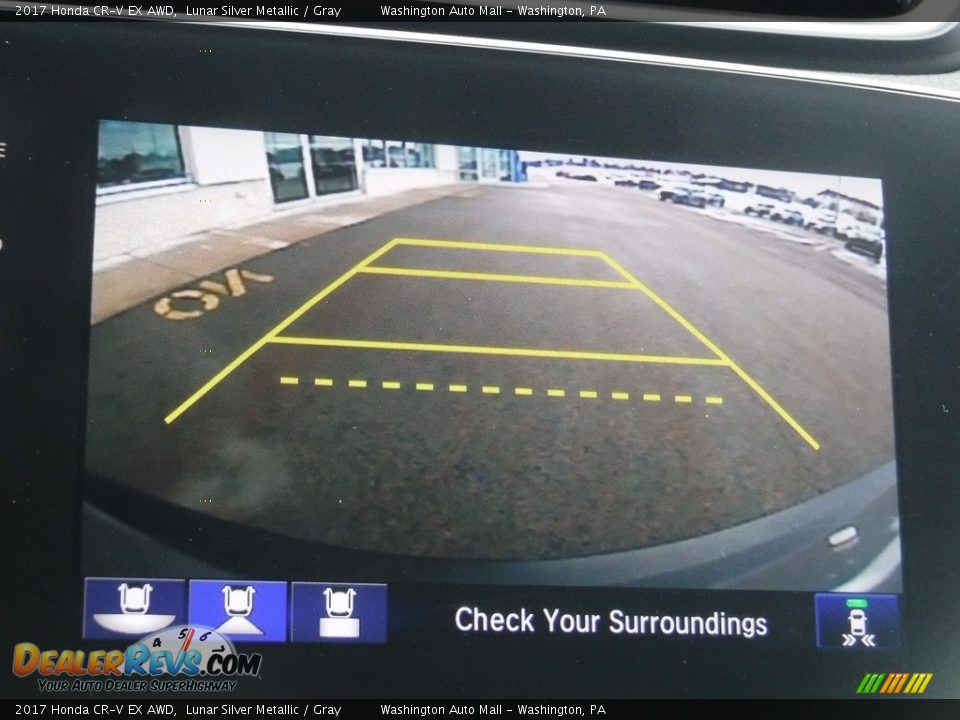 2017 Honda CR-V EX AWD Lunar Silver Metallic / Gray Photo #25