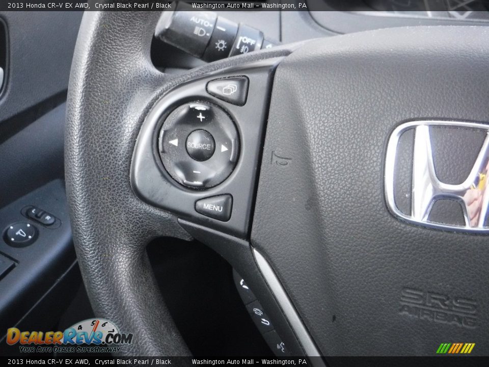 2013 Honda CR-V EX AWD Crystal Black Pearl / Black Photo #18