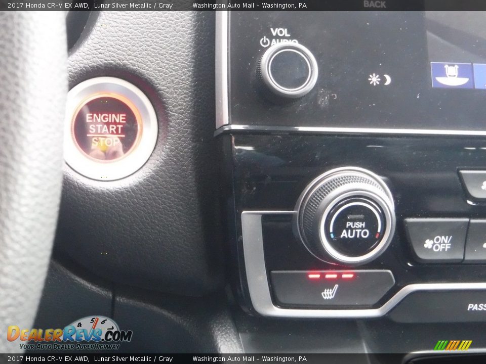 2017 Honda CR-V EX AWD Lunar Silver Metallic / Gray Photo #26