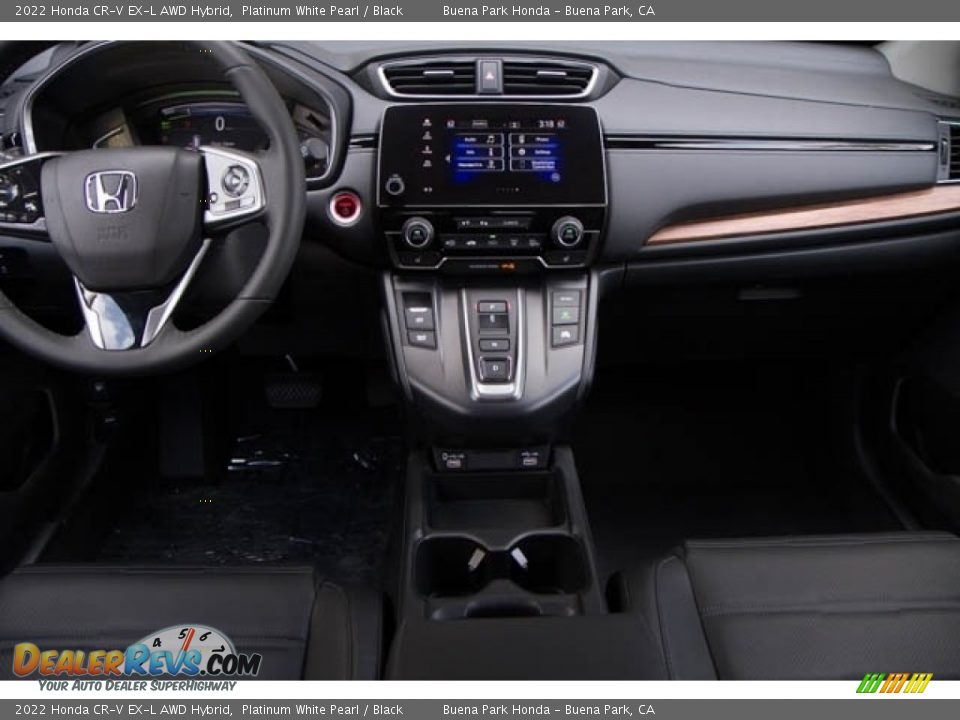 Dashboard of 2022 Honda CR-V EX-L AWD Hybrid Photo #15