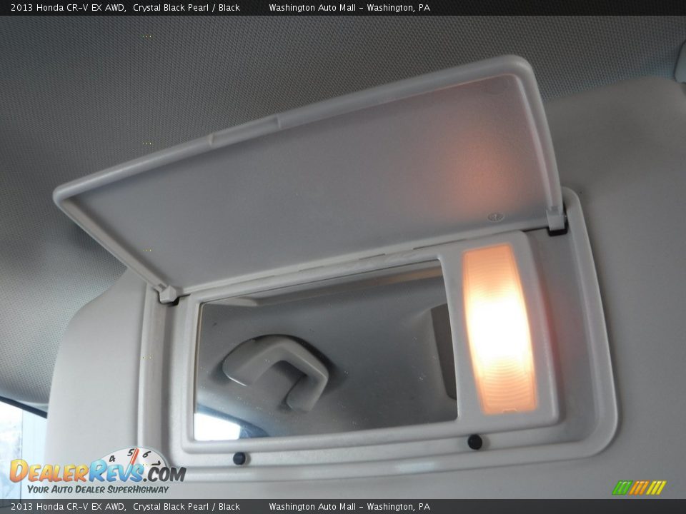 2013 Honda CR-V EX AWD Crystal Black Pearl / Black Photo #21
