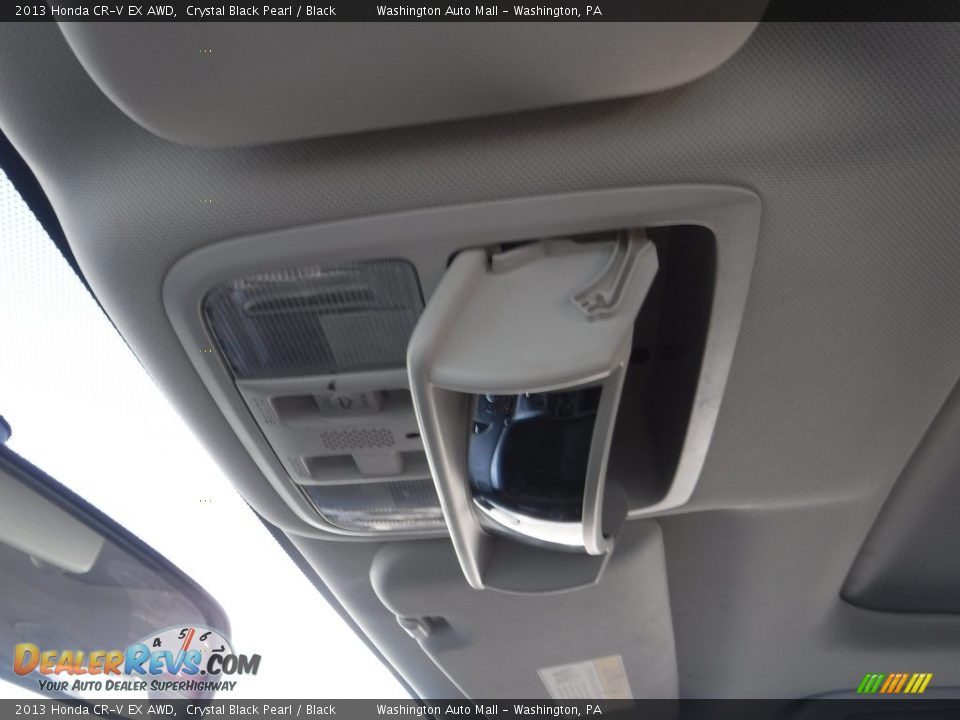 2013 Honda CR-V EX AWD Crystal Black Pearl / Black Photo #22