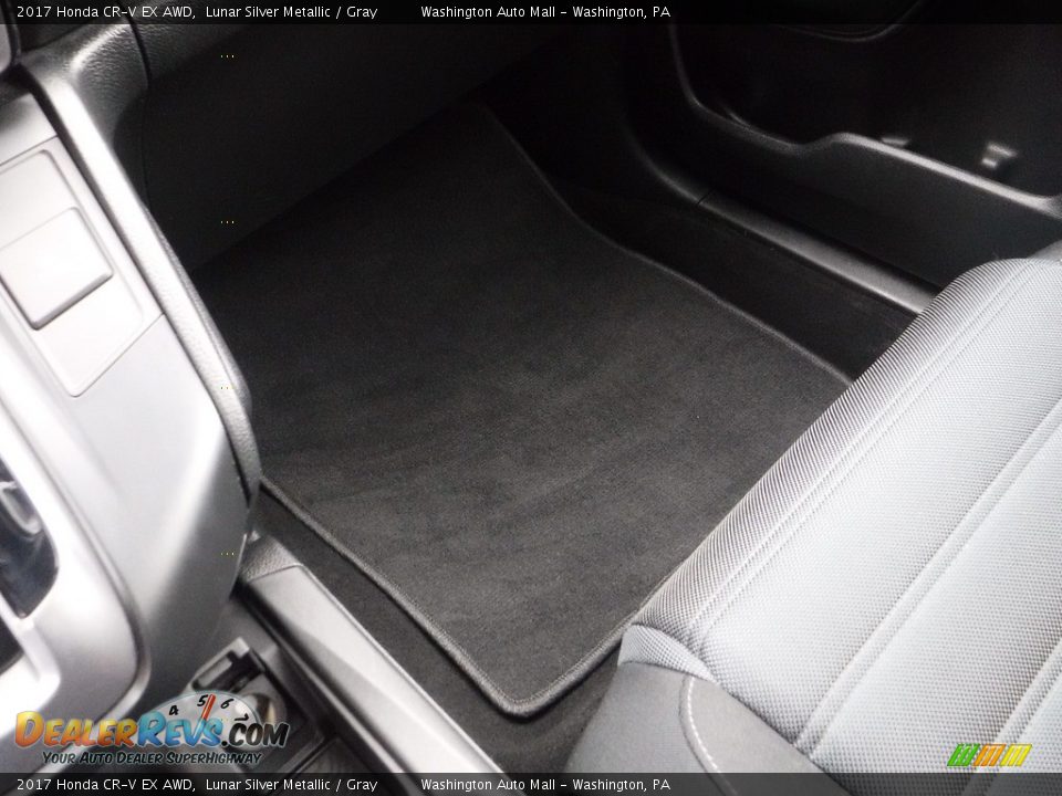 2017 Honda CR-V EX AWD Lunar Silver Metallic / Gray Photo #30