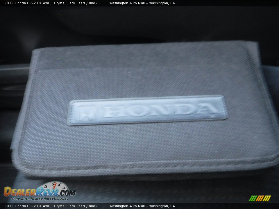 2013 Honda CR-V EX AWD Crystal Black Pearl / Black Photo #24