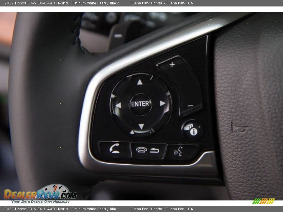 2022 Honda CR-V EX-L AWD Hybrid Steering Wheel Photo #18