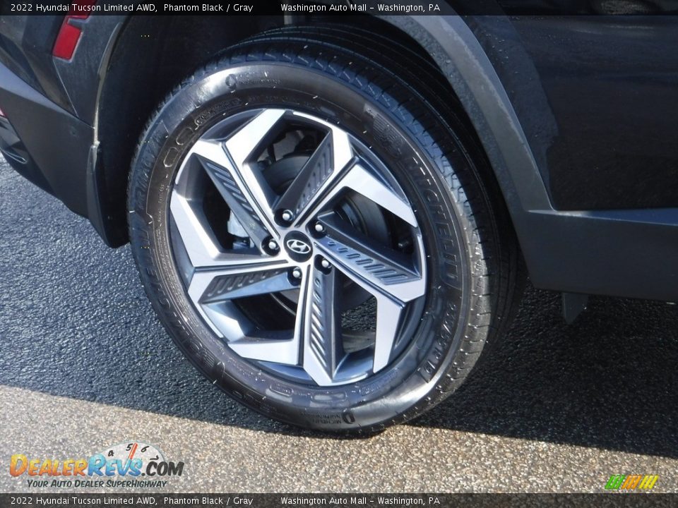 2022 Hyundai Tucson Limited AWD Phantom Black / Gray Photo #4