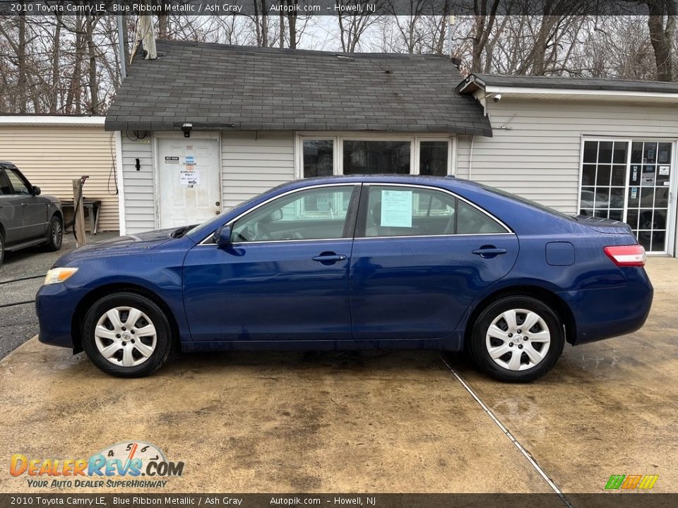 2010 Toyota Camry LE Blue Ribbon Metallic / Ash Gray Photo #4