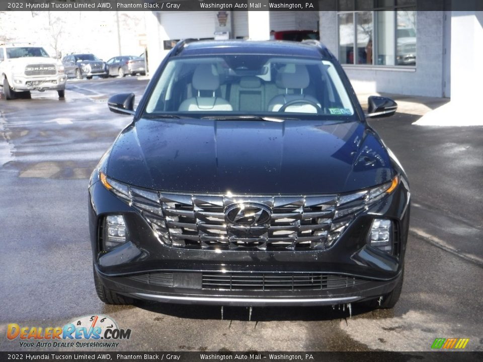 2022 Hyundai Tucson Limited AWD Phantom Black / Gray Photo #5