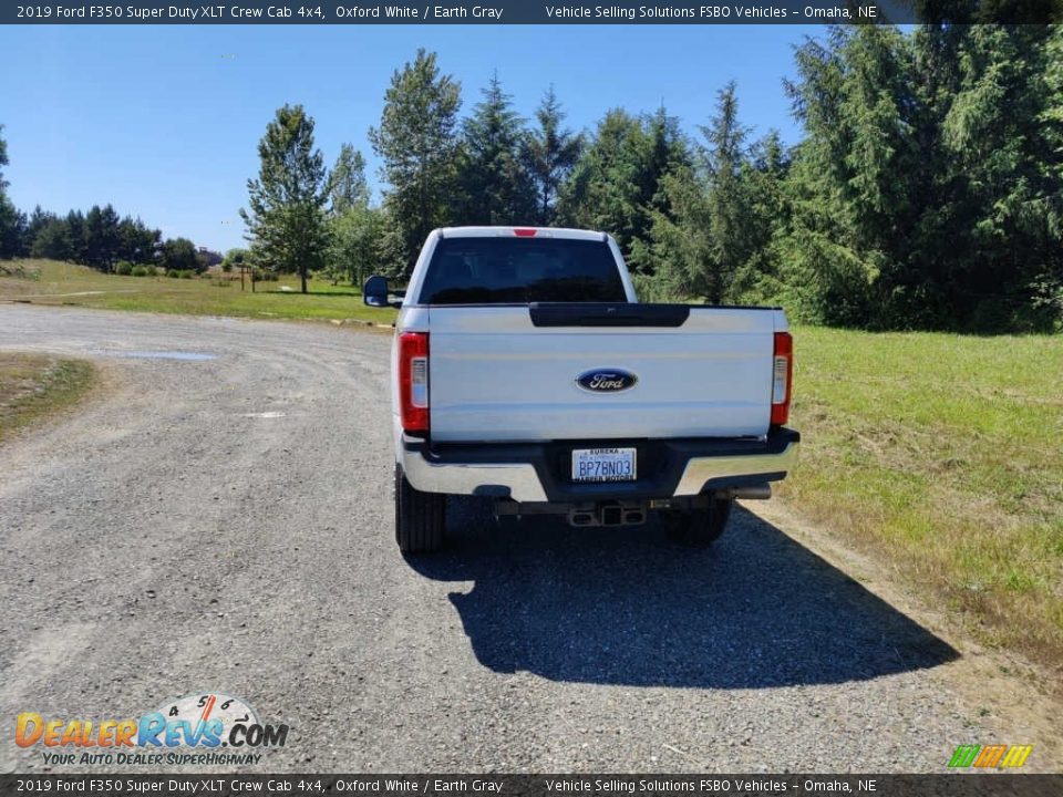 2019 Ford F350 Super Duty XLT Crew Cab 4x4 Oxford White / Earth Gray Photo #18