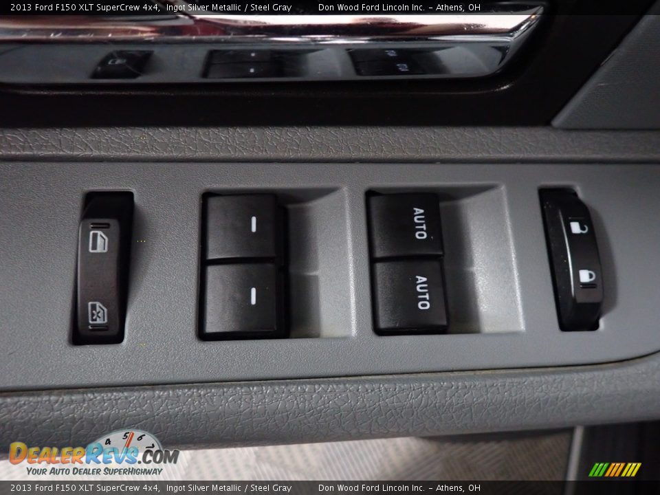 2013 Ford F150 XLT SuperCrew 4x4 Ingot Silver Metallic / Steel Gray Photo #20