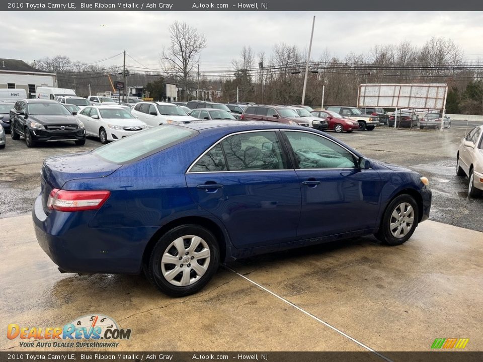 2010 Toyota Camry LE Blue Ribbon Metallic / Ash Gray Photo #8