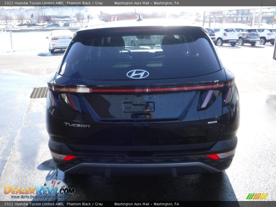 2022 Hyundai Tucson Limited AWD Phantom Black / Gray Photo #10