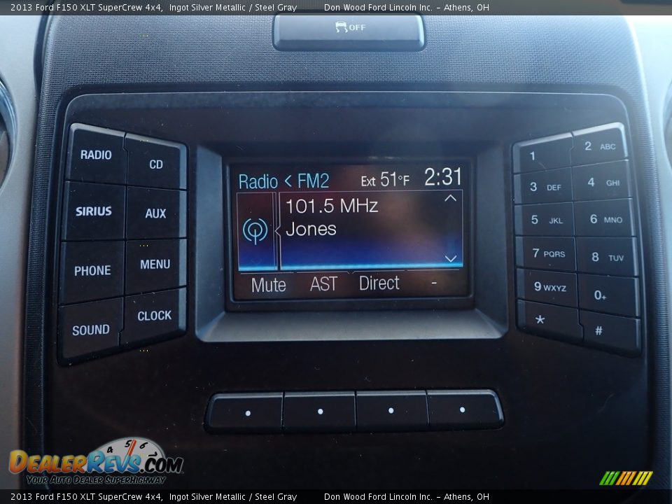 2013 Ford F150 XLT SuperCrew 4x4 Ingot Silver Metallic / Steel Gray Photo #25