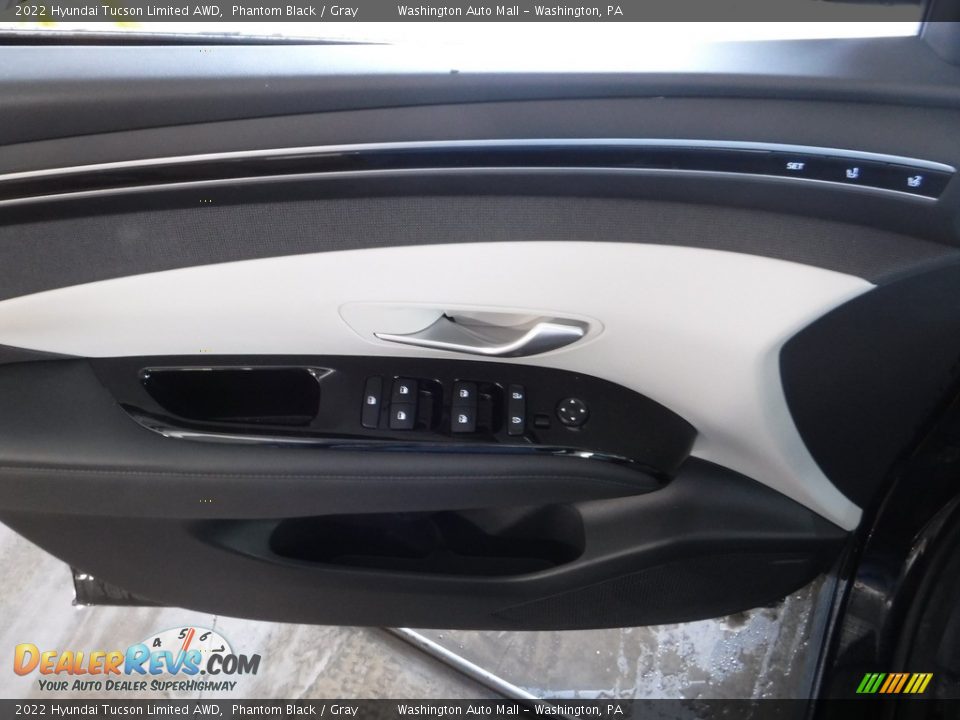 2022 Hyundai Tucson Limited AWD Phantom Black / Gray Photo #13