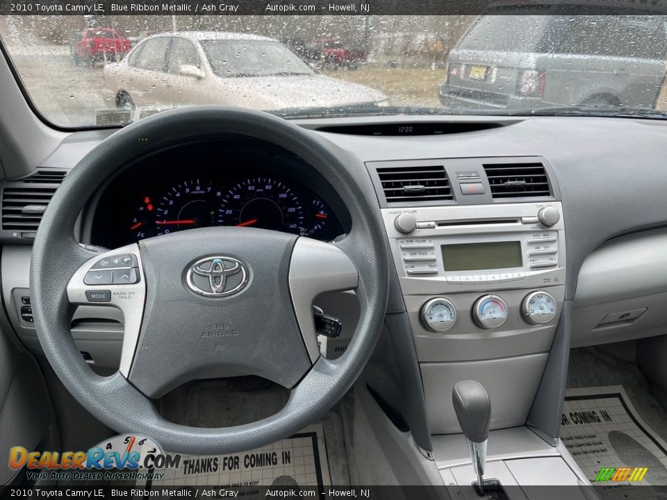 2010 Toyota Camry LE Blue Ribbon Metallic / Ash Gray Photo #15