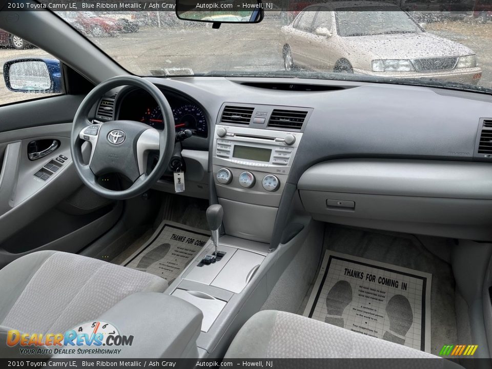 2010 Toyota Camry LE Blue Ribbon Metallic / Ash Gray Photo #17