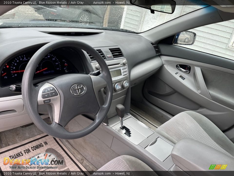 2010 Toyota Camry LE Blue Ribbon Metallic / Ash Gray Photo #18