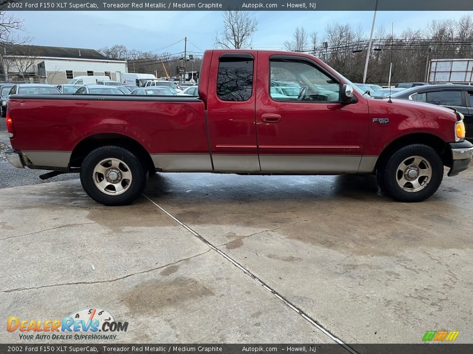 Toreador Red Metallic 2002 Ford F150 XLT SuperCab Photo #3