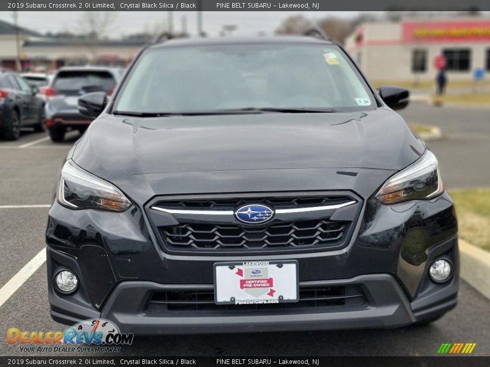 2019 Subaru Crosstrek 2.0i Limited Crystal Black Silica / Black Photo #2