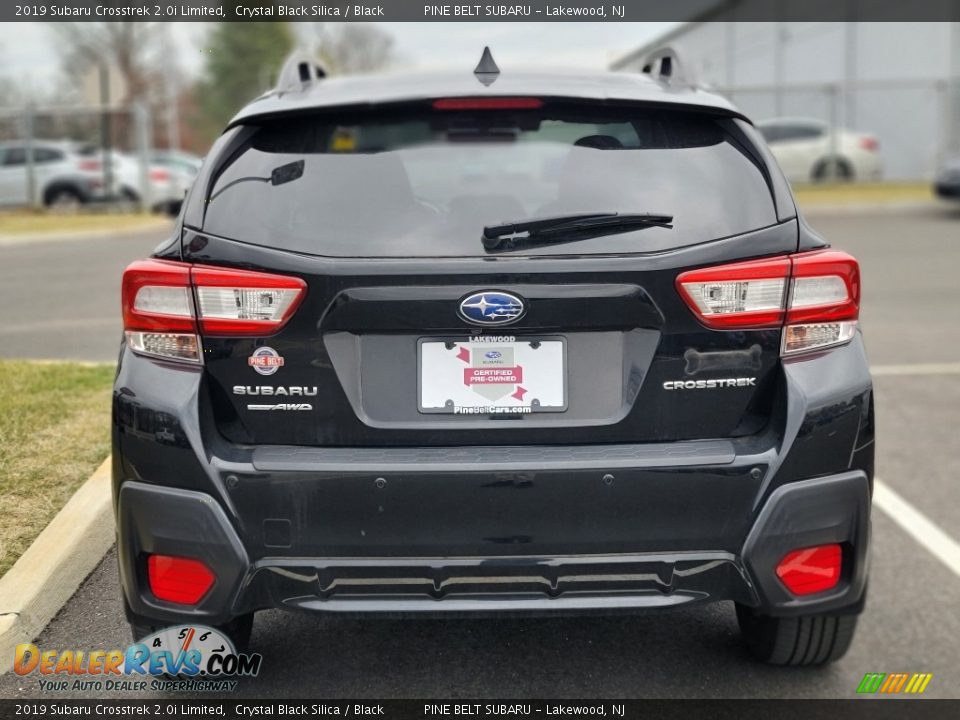 2019 Subaru Crosstrek 2.0i Limited Crystal Black Silica / Black Photo #4