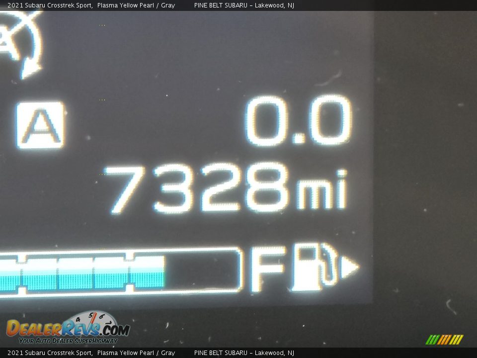 2021 Subaru Crosstrek Sport Plasma Yellow Pearl / Gray Photo #3