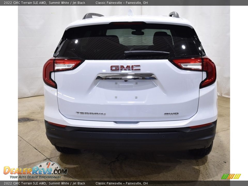 2022 GMC Terrain SLE AWD Summit White / Jet Black Photo #3