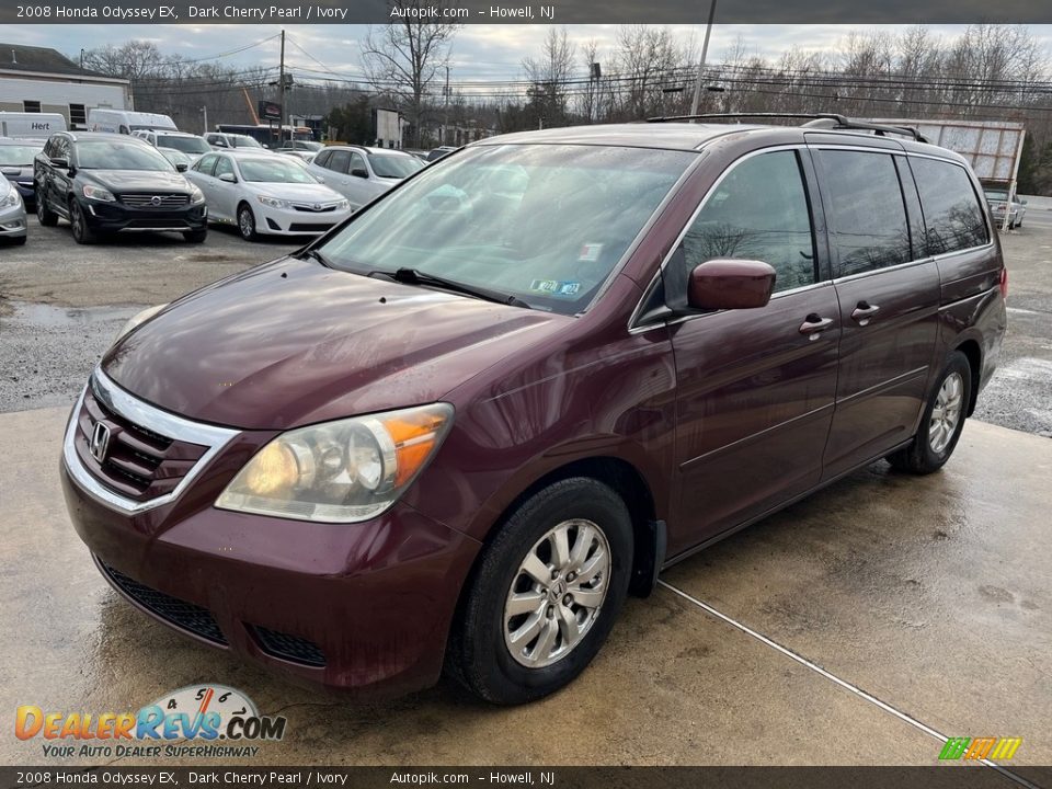 2008 Honda Odyssey EX Dark Cherry Pearl / Ivory Photo #2