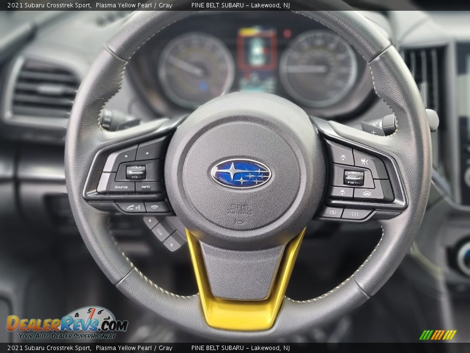 2021 Subaru Crosstrek Sport Plasma Yellow Pearl / Gray Photo #13