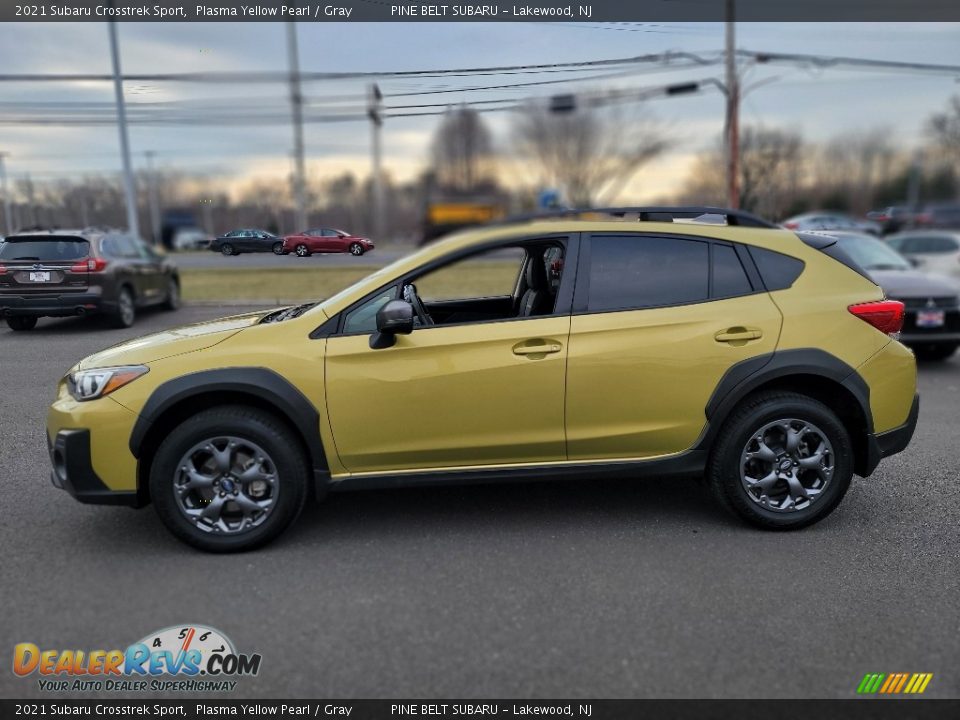 Plasma Yellow Pearl 2021 Subaru Crosstrek Sport Photo #17