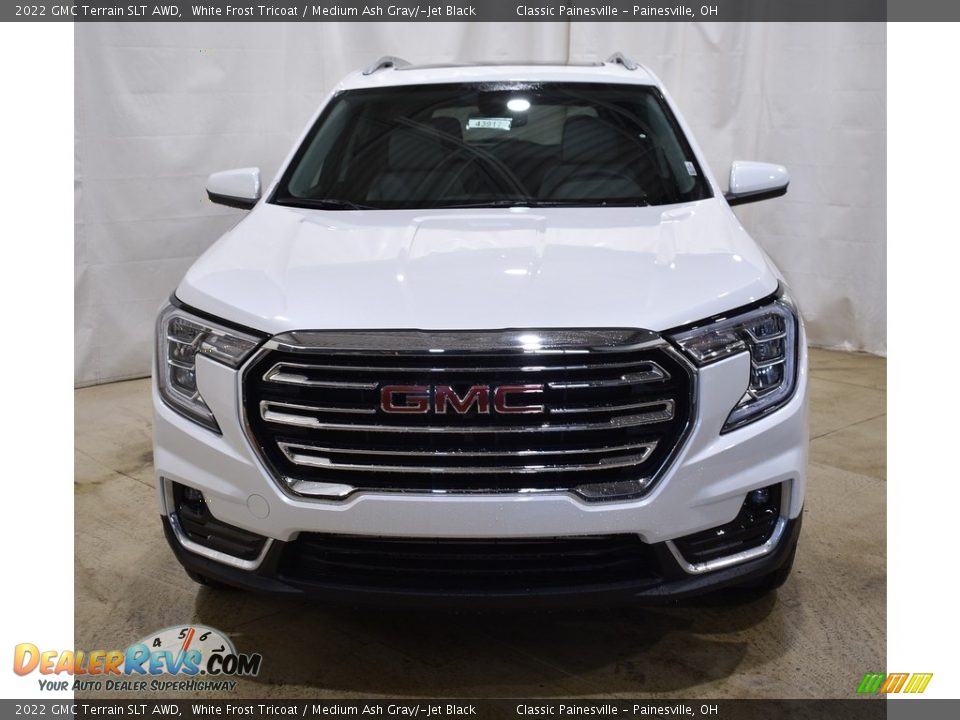 2022 GMC Terrain SLT AWD White Frost Tricoat / Medium Ash Gray/­Jet Black Photo #4