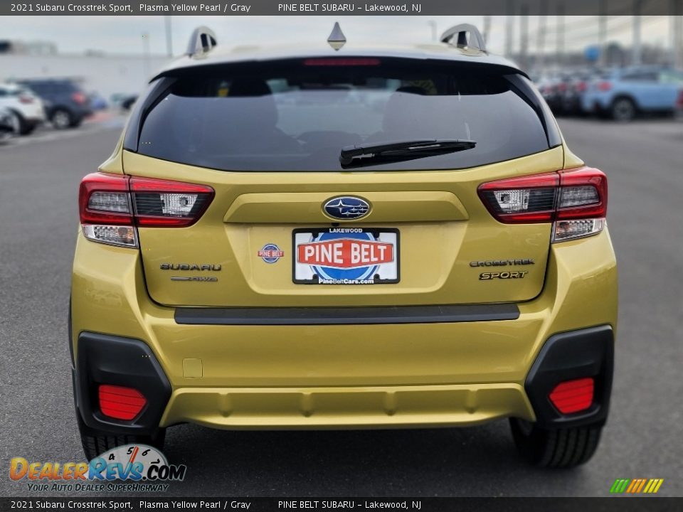 2021 Subaru Crosstrek Sport Plasma Yellow Pearl / Gray Photo #19