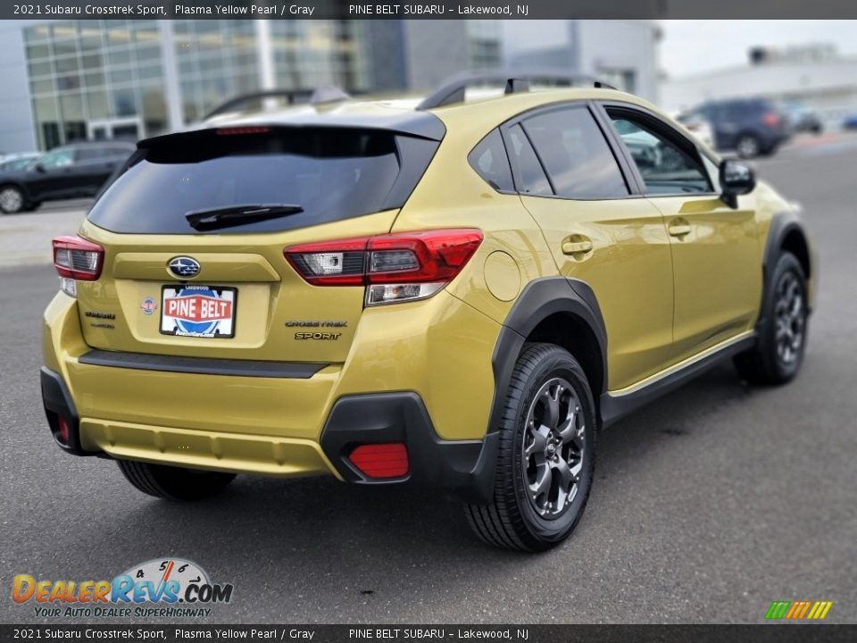 2021 Subaru Crosstrek Sport Plasma Yellow Pearl / Gray Photo #20