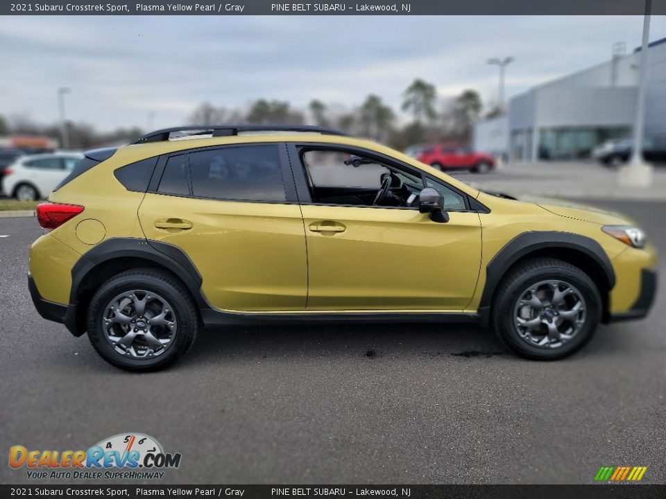 Plasma Yellow Pearl 2021 Subaru Crosstrek Sport Photo #21