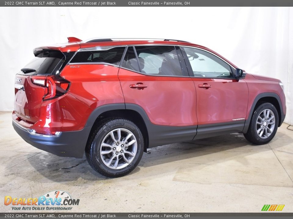 2022 GMC Terrain SLT AWD Cayenne Red Tintcoat / Jet Black Photo #2