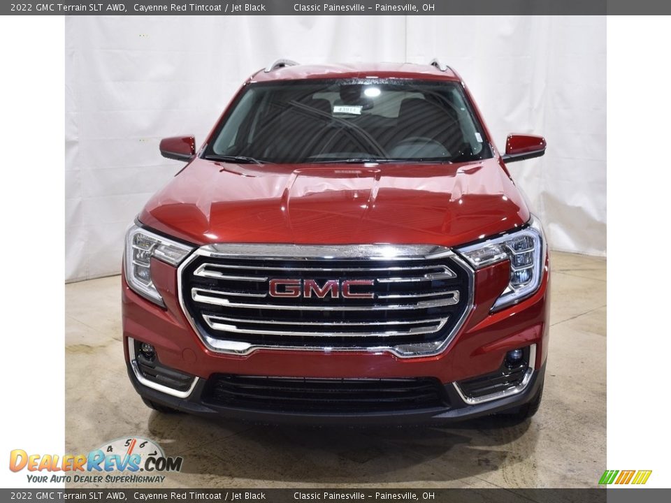 2022 GMC Terrain SLT AWD Cayenne Red Tintcoat / Jet Black Photo #4