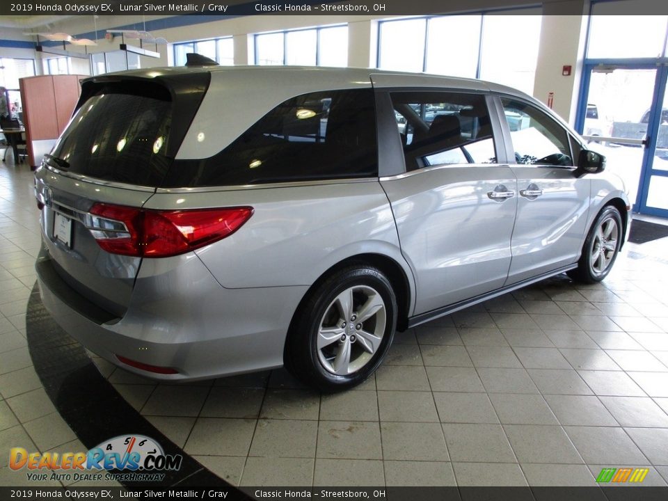 2019 Honda Odyssey EX Lunar Silver Metallic / Gray Photo #5